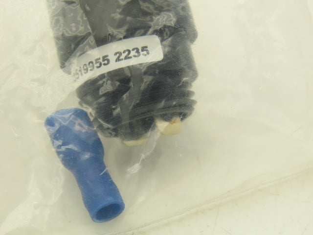 Allen Bradley 440A-A17123 Indicator, 1/2in NPT, Pilot Light-Red Lens Lot of 3