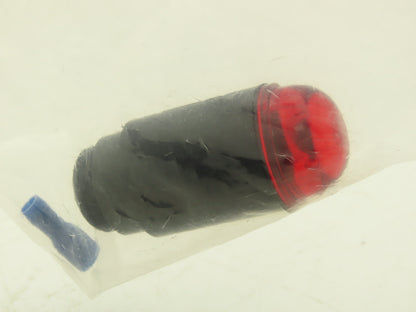 Allen Bradley 440A-A17123 Indicator, 1/2in NPT, Pilot Light-Red Lens Lot of 3