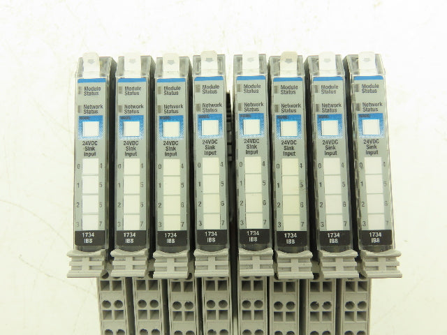 Allen Bradley 1734-IB8 Point I/O 8Pt Digital Input Module 24VDC Ser D Lot of 8