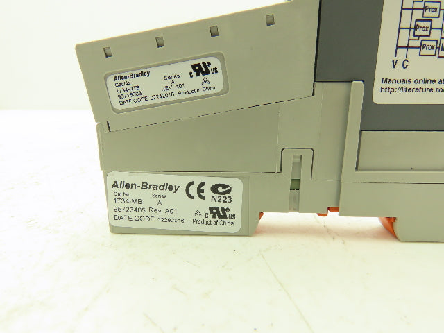 Allen Bradley 1734-IB8 Point I/O 8Pt Digital Input Module 24VDC Ser D Lot of 8