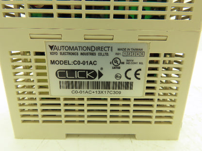 Automation Direct C0-01AC 24VDC 1.3A CLICK Power Supply 100-240VAC In Lot of 2