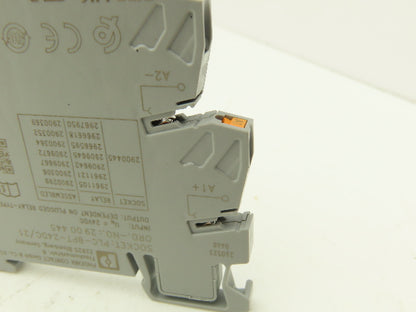 Phoenix Contact 2900445 Power Relay With Base PLC-BPT-24DC/21 6A Lot of 7