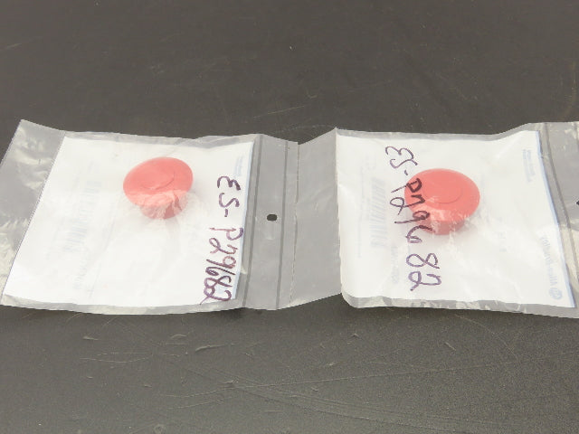Allen Bradley 800T-N160A Red Non-Illuminated Push-Pull Cap  Lot of 2