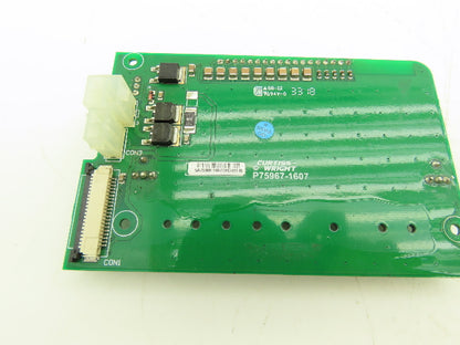 JLG P75967-1607 PCB Ground Control Module Display From 10MSP Mobile Stock Picker