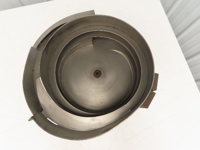 Vibratory Bowl Feeder Small Parts Sorter 12" Dia Right Hand Discharge