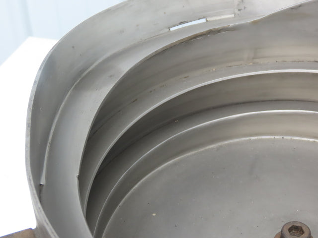 Vibratory Bowl Feeder Small Parts Sorter 12" Dia Right Hand Discharge