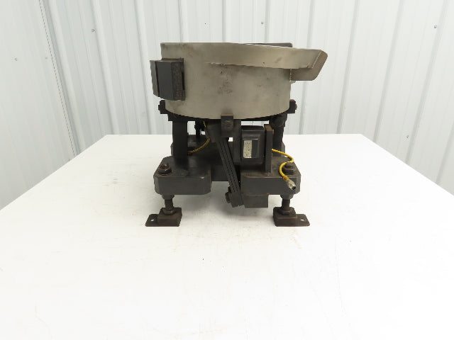 Vibratory Bowl Feeder Small Parts Sorter 12" Dia Left Hand Discharge