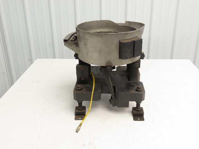 Vibratory Bowl Feeder Small Parts Sorter 12" Dia Left Hand Discharge