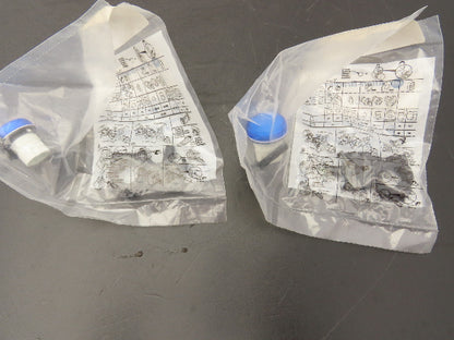 Allen Bradley 800FP-P6PN3W Push Button LED Pilot Light Blue 22.5 mm Lot of 2