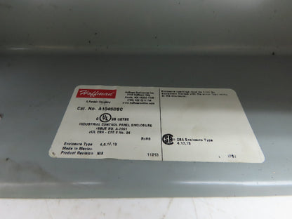 Federal Signal Indicator Light Enclosure Red Green Blue 4"x10"x 4" 24V AC/DC