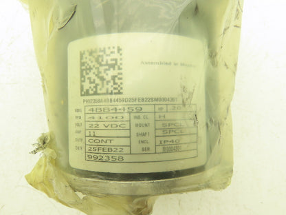 JLG 4BB4459 Direct Drive DC Motor 22V 4100rpm For 10MSP Mobile Stock Picker