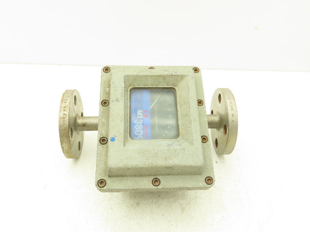 Brooks 3809E1ABBJ3A1AA Stainless Flow Tube Meter 1" Flanged DN25 MT3809