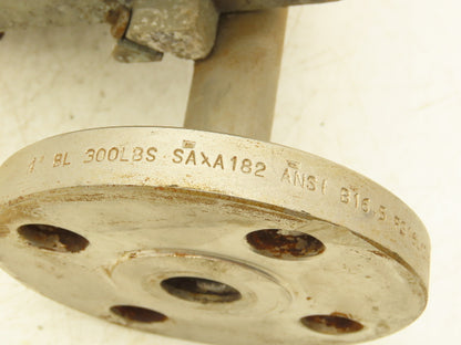 Brooks 3809E1ABBJ3A1AA Stainless Flow Tube Meter 1" Flanged DN25 MT3809