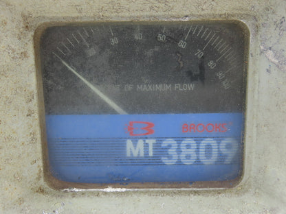 Brooks 3809E1ABBJ3A1AA Stainless Flow Tube Meter 1" Flanged DN25 MT3809