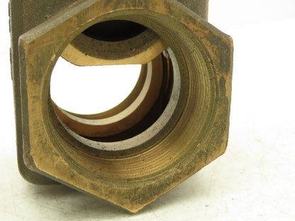 Nibco T-131 Bronze Gate Valve 2"NPT Threaded Rising Stem 300 WOG Lot of 2