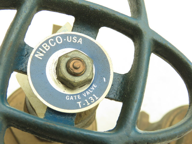 Nibco T-131 Bronze Gate Valve 2"NPT Threaded Rising Stem 300 WOG Lot of 2