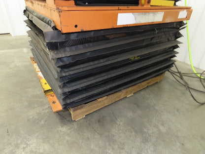 Airfloat Pneumatic Lift Tilt Table Tote Tipper 6000lbs 30° Degree 55x50" Top