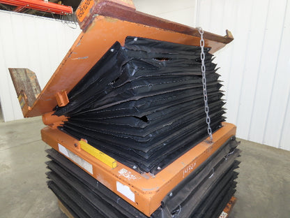 Airfloat Pneumatic Lift Tilt Table Tote Tipper 6000lbs 30° Degree 55x50" Top