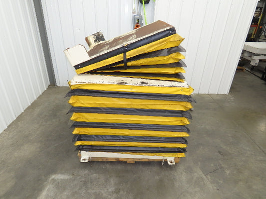 Pneumatic Lift Tilt Table Tote Tipper 3000lbs 21° Degree 36x38" Top Air Controls