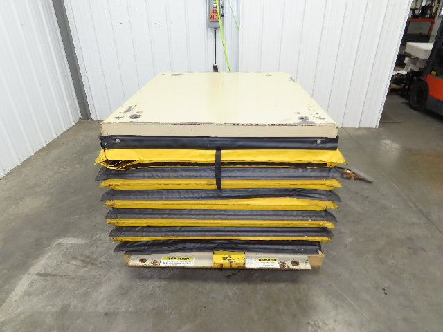 Airfloat Pneumatic Scissor Lift Table 4000lb 42x48" Top 24" Lift 32" Max