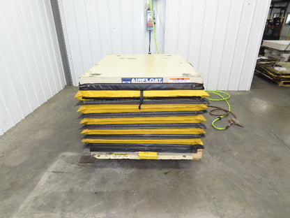 Airfloat Pneumatic Scissor Lift Table 4000lb 42x48" Top 24" Lift 32" Max Height