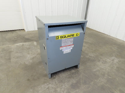 Square D EE45T151HCT Power Transformer 45kva 3Ph HV 480Y/277 LV 240V