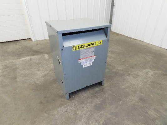 Square D EE45T151HCT Power Transformer 45kva 3Ph HV 480Y/277 LV 240V