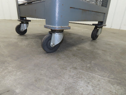 1" Aluminum Top Machine Mounting Base Welding Table 30"x30"x 37"H Cabinet