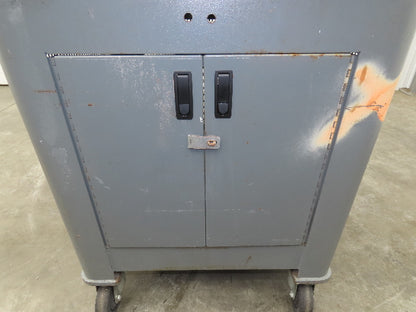 1" Aluminum Top Machine Mounting Base Welding Table 30"x30"x 37"H Cabinet