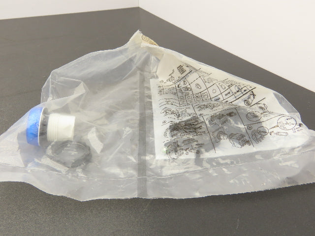 Allen Bradley 800FP-P6PN3W Push Button LED Pilot Light Blue 22.5 mm Lot of 3