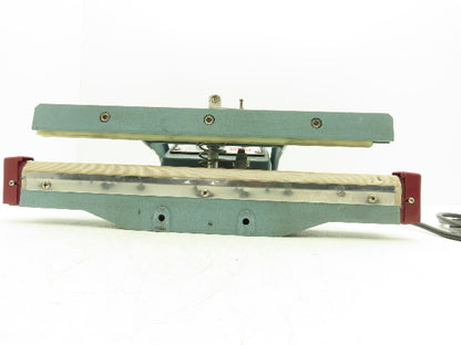 Uline H-89 18" Foot-Operated Impulse Sealer 120V Head Only- No Pedestal or Pedal