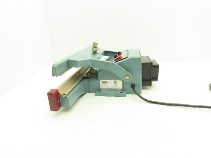 Uline H-89 18" Foot-Operated Impulse Sealer 120V Head Only- No Pedestal or Pedal