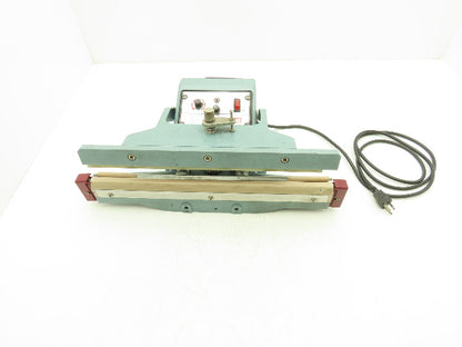 Uline H-89 18" Foot-Operated Impulse Sealer 120V Head Only- No Pedestal or Pedal