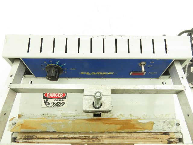 Clamco Foot Pedal Operated Poly Plastic Bag Heat Sealer 14" 120V *Please Read*