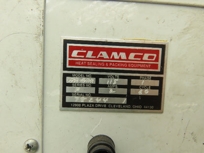 Clamco Foot Pedal Operated Poly Plastic Bag Heat Sealer 14" 120V *Please Read*
