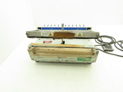 Clamco Foot Pedal Operated Poly Plastic Bag Heat Sealer 14" 120V *Please Read*