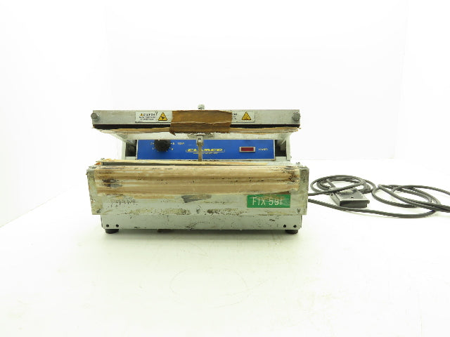 Clamco Foot Pedal Operated Poly Plastic Bag Heat Sealer 14" 120V *Please Read*