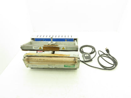 Clamco Foot Pedal Operated Poly Plastic Bag Heat Sealer 14" 120V *Please Read*