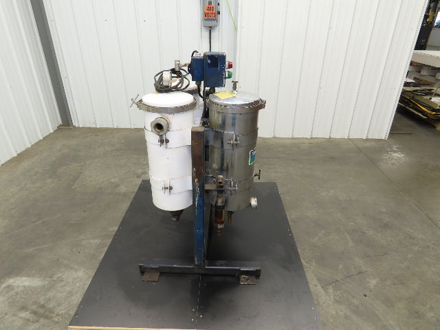 Mainvac Coolant Filter System 3 Filters 120V 1Ph 3/4Hp Pump 8x20" Housing