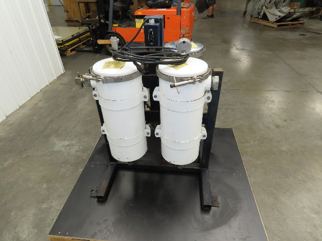 Mainvac Coolant Filter System 3 Filters 120V 1Ph 3/4Hp Pump 8x20" Housing