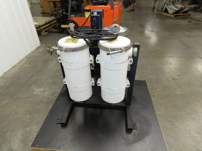 Mainvac Coolant Filter System 3 Filters 120V 1Ph 3/4Hp Pump 8x20" Housing