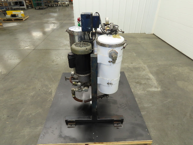 Mainvac Coolant Filter System 3 Filters 120V 1Ph 3/4Hp Pump 8x20" Housing