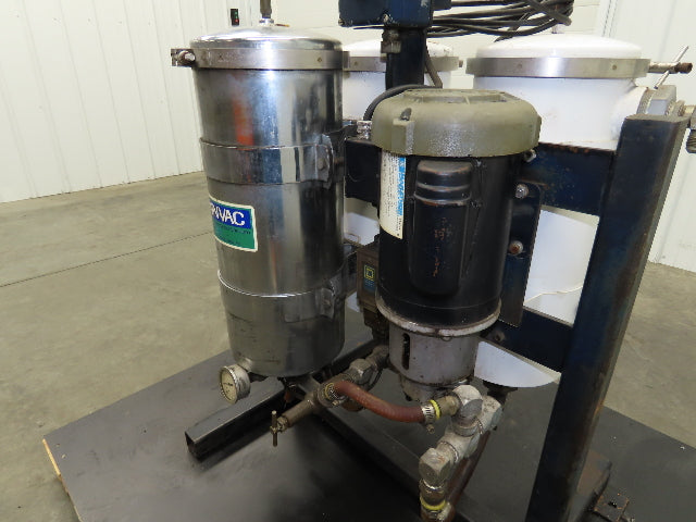 Mainvac Coolant Filter System 3 Filters 120V 1Ph 3/4Hp Pump 8x20" Housing