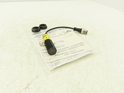 Banner S18-2VPRL-Q5 Photoeye Sensor Receiver 18mm 10-30VDC