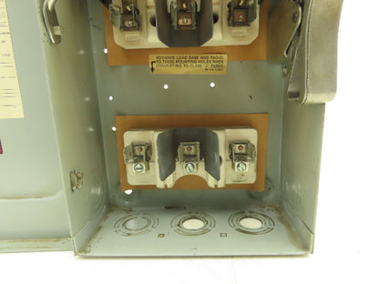 Siemens F351 ITE Enclosed Disconnect Switch Vacu-break 600VAC 30A 3Ph Lot of 2