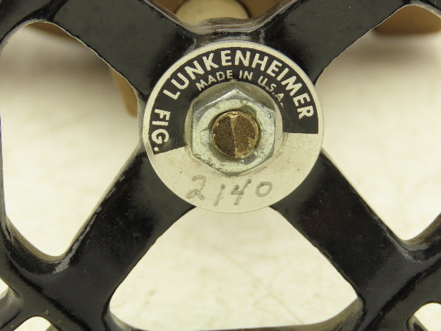 Lunkenheimer 2140 Bronze Globe Valve 2" NPT Rising Stem 125SP 200 WOG