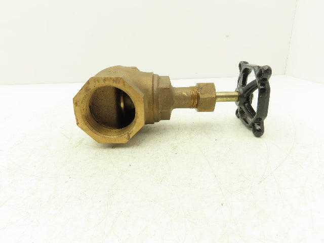 Lunkenheimer 2140 Bronze Globe Valve 2" NPT Rising Stem 125SP 200 WOG