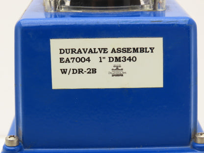 Duravalve EA7004/DM340 Electric Actuator 1"NPT Stainless Ball Valve 115VAC