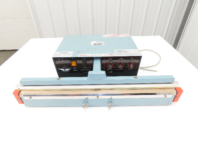 AIE-605A1 24" Foot Pedal Operated Impulse AutoSealer 115VAC 60Hz 1500 Watt *Read