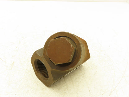 Bosch Rexroth FB1 XOHP 158N 3 02 Inline Hydraulic Check Valve 1-1/4" NPT